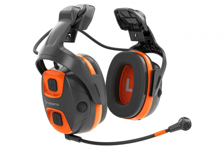 Hörselskydd Husqvarna X-Sync med hjälmfäste i gruppen Skog och Trädgårdsprodukter / Husqvarna Kapmaskiner / Tillbehör kapmaskiner hos Gräsklipparbutiken (5369139-01)