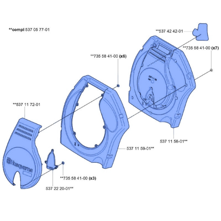 Lock Kpl i gruppen hos Gräsklipparbutiken (5370577-01)