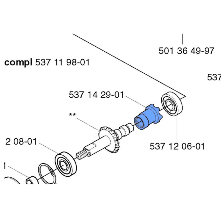 Excenter i gruppen hos Gräsklipparbutiken (5371429-01)