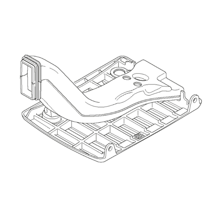 Luftkanal 5373510-01 i gruppen hos Gräsklipparbutiken (5373510-01)