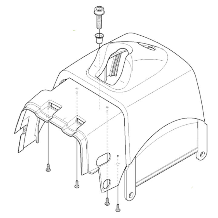 Cylinderkåpa i gruppen hos Gräsklipparbutiken (5374144-02)