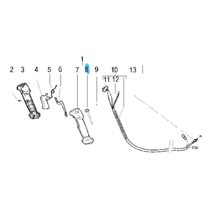 Gasreglage i gruppen  hos Gräsklipparbutiken (5382425-39)