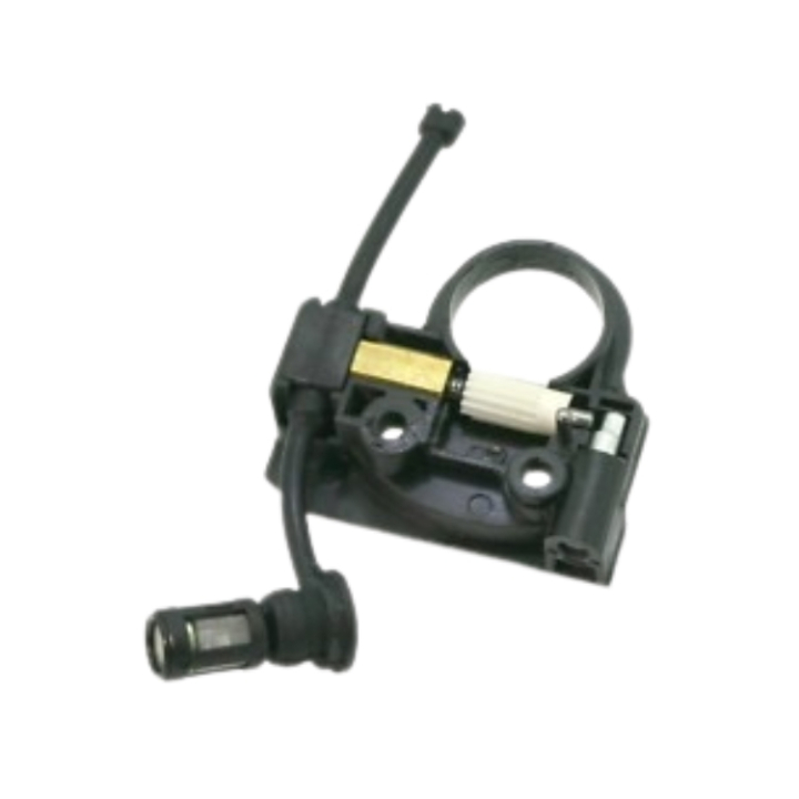 Oljepump i gruppen hos Gräsklipparbutiken (5382430-98)