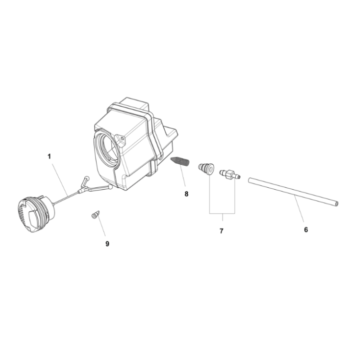 Tank Assy 240I Servicer Parts i gruppen hos Gräsklipparbutiken (5386310-01)