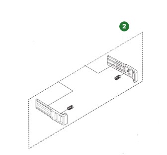 BUTTON ASSY SPARE PART BLI MKI i gruppen  hos Gräsklipparbutiken (5386550-01)