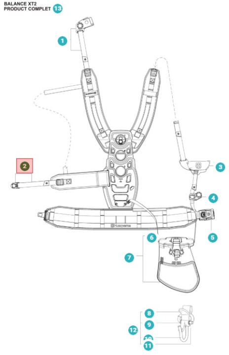 STRAP PULL STRAP SIDE ASSY BAL i gruppen  hos Gräsklipparbutiken (5388050-01)