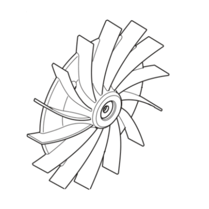 Fläkt 550i XP, 550i XPG i gruppen  hos Gräsklipparbutiken (5389366-01)