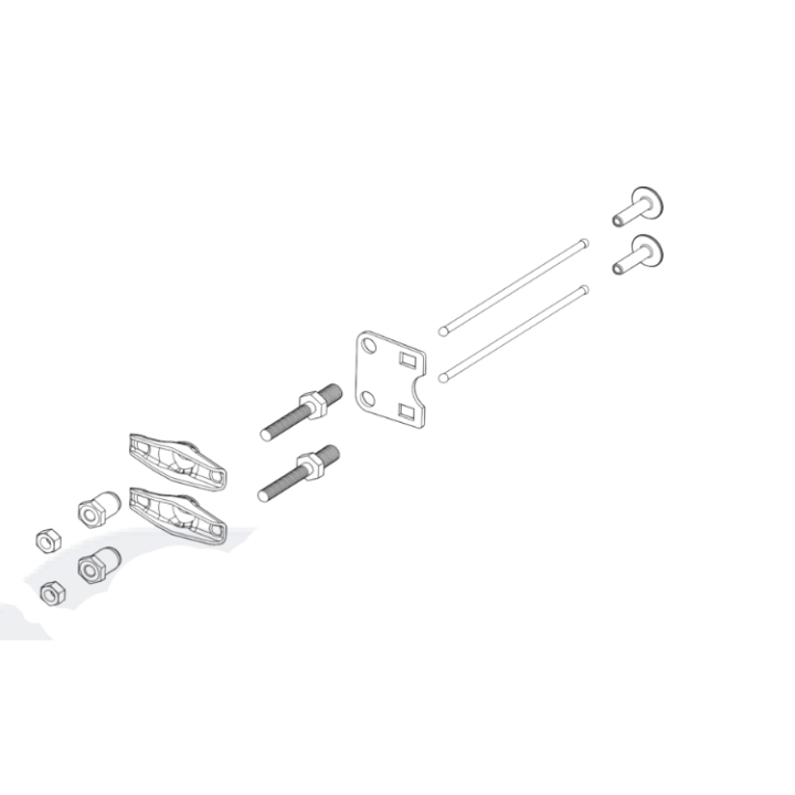 VALVE ROCKER ARM KIT i gruppen Reservdelar Gräsklippare / Reservdelar till Motorer / Reservdelar HS225P (970855201) hos Gräsklipparbutiken (5401055-01)