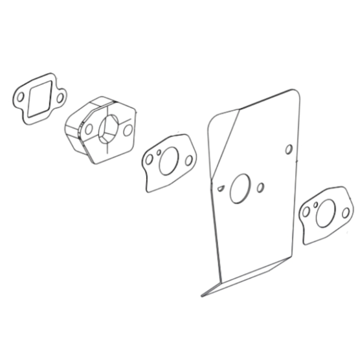 CARBURETTOR GASKET KIT i gruppen Reservdelar Gräsklippare / Reservdelar till Motorer / Reservdelar HS225P (970855201) hos Gräsklipparbutiken (5401063-01)