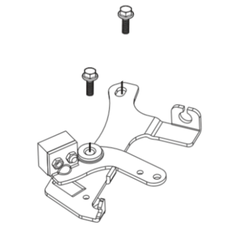BRAKE ENGINE BRAKE KIT i gruppen Reservdelar Gräsklippare / Reservdelar till Motorer / Reservdelar HS225P (970855201) hos Gräsklipparbutiken (5401109-01)