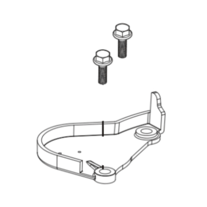 SHIELD KIT i gruppen Reservdelar Gräsklippare / Reservdelar till Motorer / Reservdelar HS225P (970855201) hos Gräsklipparbutiken (5401110-01)