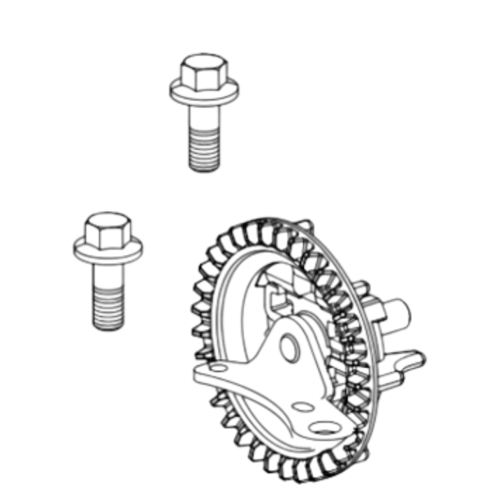 GEAR GOVERNOR i gruppen Reservdelar Gräsklippare / Reservdelar till Motorer / Reservdelar HS225P (970855201) hos Gräsklipparbutiken (5401117-01)
