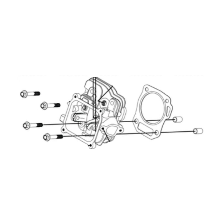 Cylinder head kit i gruppen hos Gräsklipparbutiken (5401941-01)