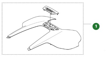 Toppkåpa Automower 430V Nera i gruppen hos Gräsklipparbutiken (5401969-01)