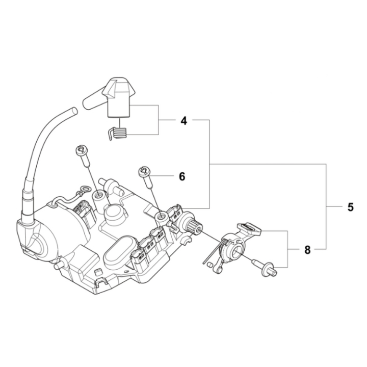 Kontrollenhet 564XPG i gruppen  hos Gräsklipparbutiken (5403264-01)