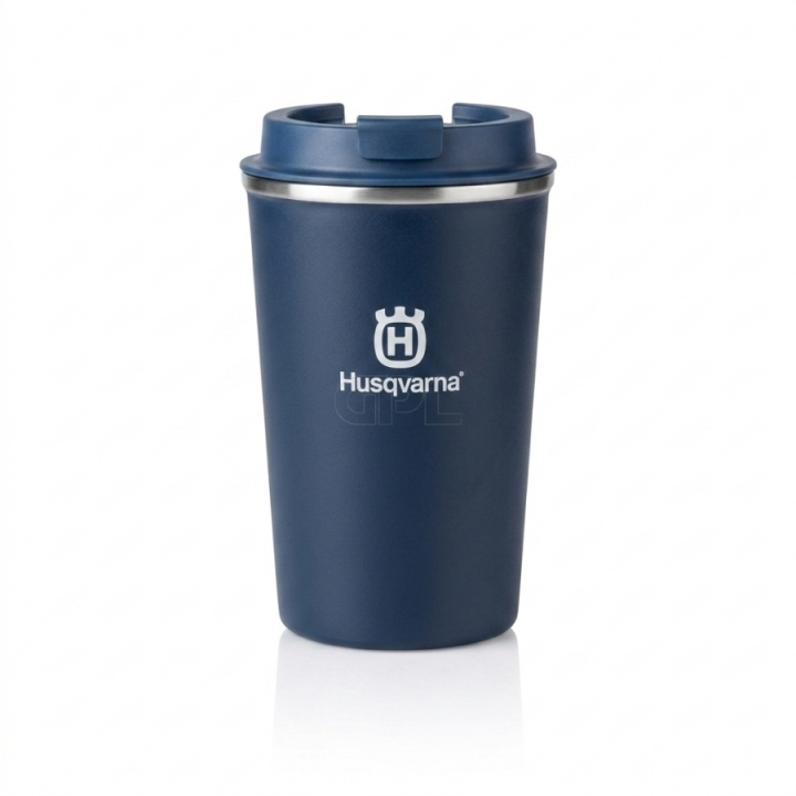 Termosmugg Husqvarna NP 0.35L i gruppen Skog och Trädgårdsprodukter / Husqvarna Kläder/Skyddsutrustning / Arbetskläder / Accessoarer hos Gräsklipparbutiken (5415568-01)
