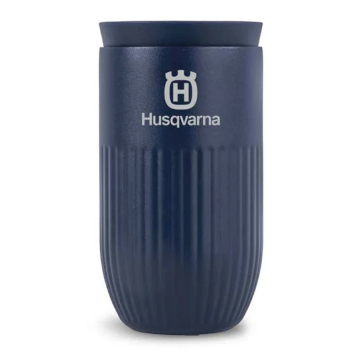 Termosmugg Husqvarna 0.35L i gruppen Skog och Trädgårdsprodukter / Husqvarna Kläder/Skyddsutrustning / Arbetskläder / Accessoarer hos Gräsklipparbutiken (5415570-01)