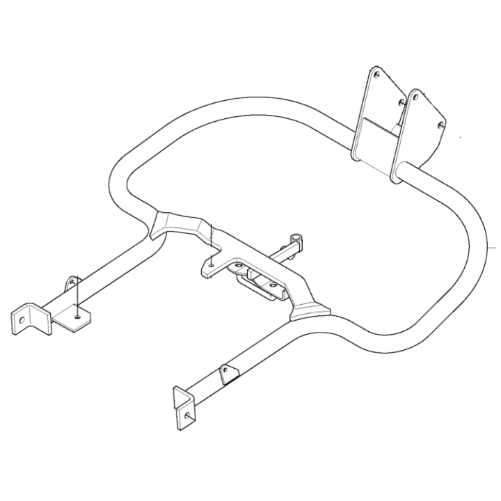 Ram i gruppen Reservdelar Gräsklippare / Reservdelar Husqvarna Rider / Reservdelar Rider 15C hos Gräsklipparbutiken (5440674-01)