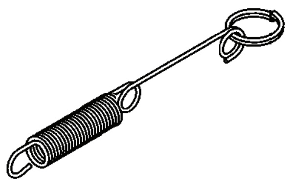 Fjäder i gruppen Reservdelar Gräsklippare / Reservdelar Husqvarna Rider / Reservdelar Rider Pro 18 AWD hos Gräsklipparbutiken (5440705-01)