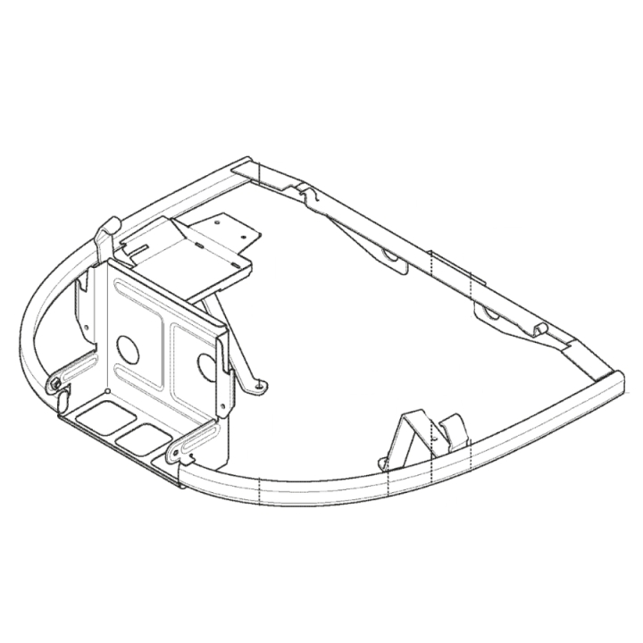 Motorbåge i gruppen Reservdelar Gräsklippare / Reservdelar Husqvarna Rider / Reservdelar Rider 15V2s AWD hos Gräsklipparbutiken (5442442-01)