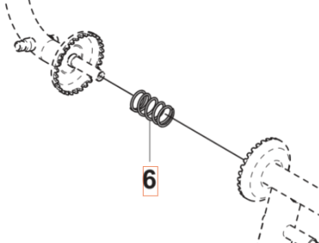 Fjäder Gasreglage i gruppen  hos Gräsklipparbutiken (5449816-01)