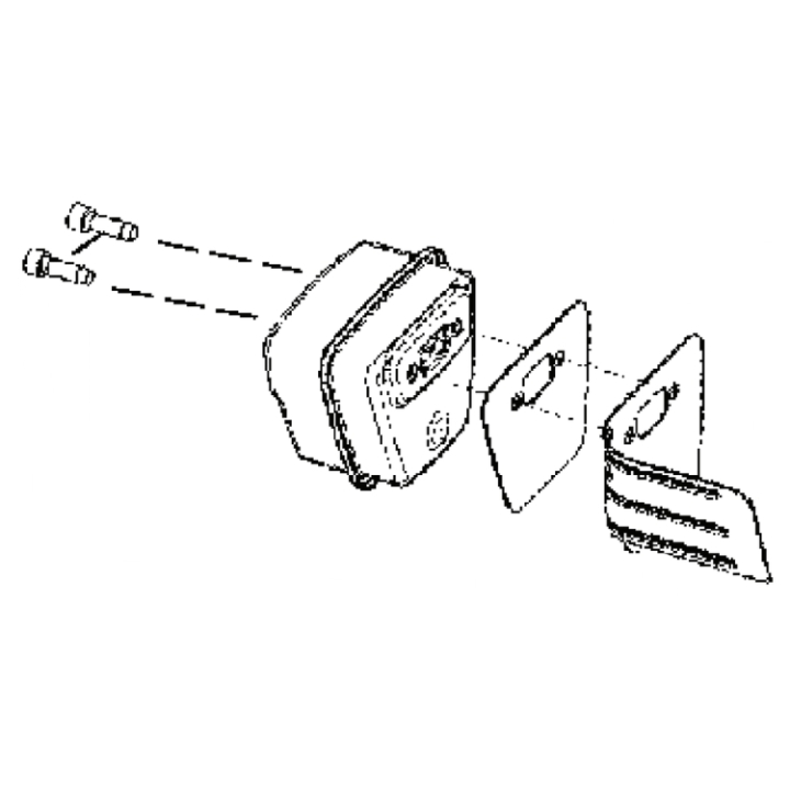 Ljuddämpare i gruppen  hos Gräsklipparbutiken (5450060-16)