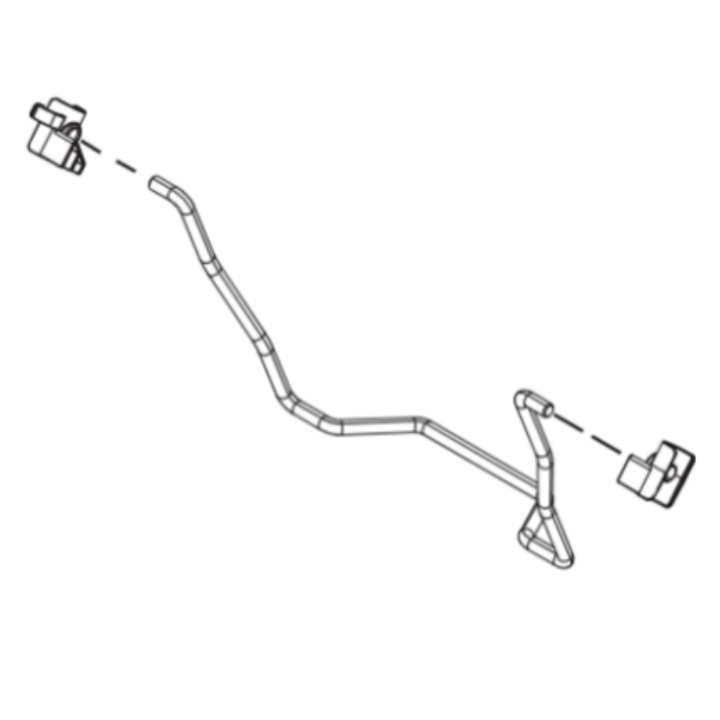 HANDLE SUPPORT ASSY SUPPORT RO i gruppen Reservdelar Gräsklippare / Reservdelar Husqvarna Gå-Bakom Gräsklippare / Reservdelar Husqvarna LB144i hos Gräsklipparbutiken (5460082-01)