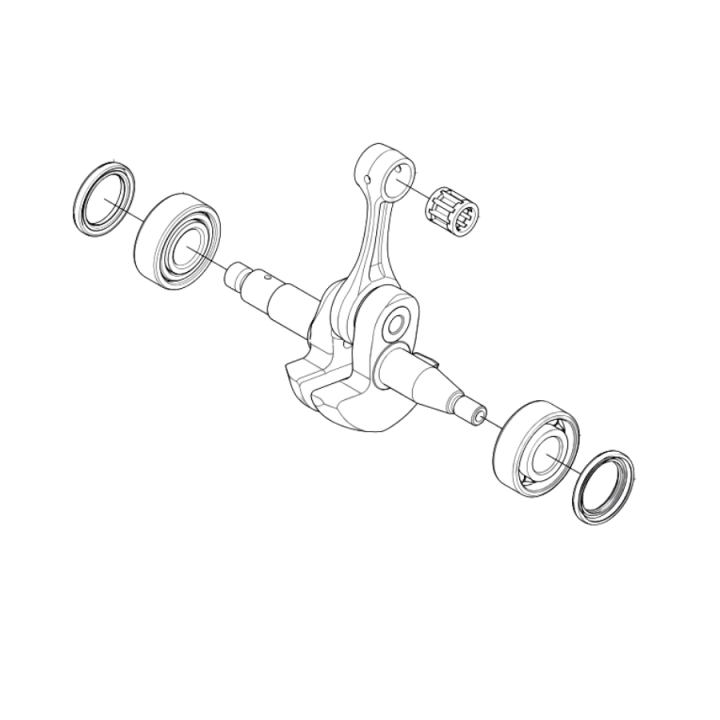 Vevaxel kit 564XPG i gruppen  hos Gräsklipparbutiken (5460587-01)