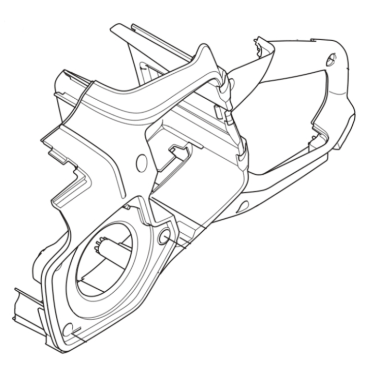 CHASSIS LEFT i gruppen  hos Gräsklipparbutiken (5461491-01)