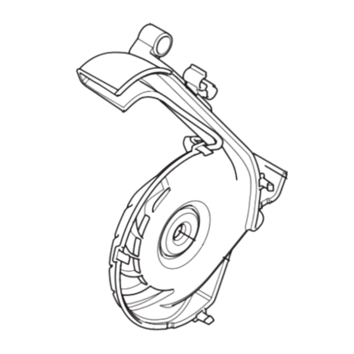 AIR CONDUCTOR BOTTOM i gruppen  hos Gräsklipparbutiken (5461497-01)