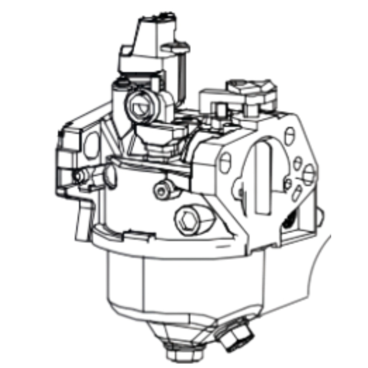 Carburettor i gruppen Reservdelar Gräsklippare / Reservdelar till Motorer / Reservdelar HS452AE (970710501) hos Gräsklipparbutiken (5462467-01)