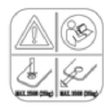 DECAL TOWING 350N i gruppen  hos Gräsklipparbutiken (5462840-05)