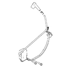 Tändspole Husqvarna 560XP Mark II, 562XP Mark II i gruppen  hos Gräsklipparbutiken (5463781-01)