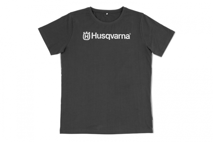 Husqvarna T-Shirt Mörkgrå i gruppen Skog och Trädgårdsprodukter / Husqvarna Kläder/Skyddsutrustning / Arbetskläder / Accessoarer hos Gräsklipparbutiken (5471428)