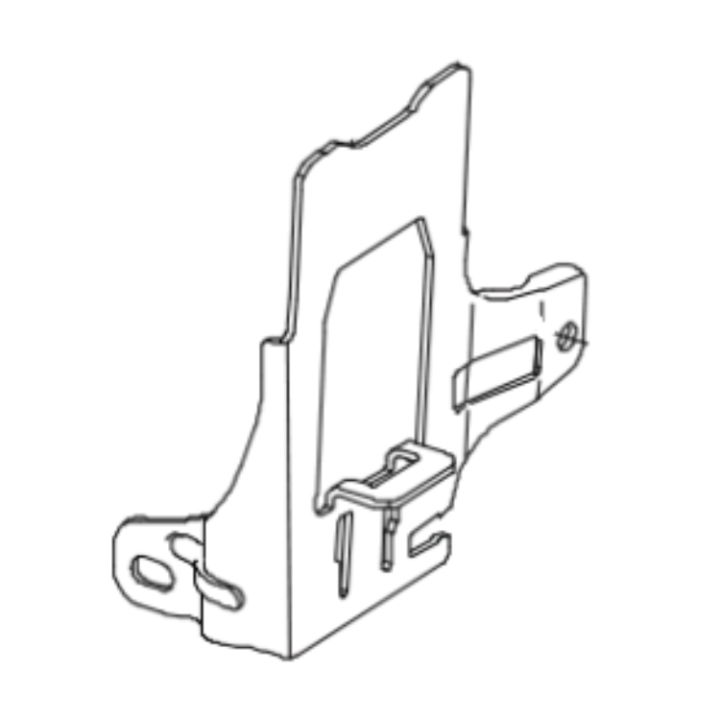 BRACKET BATTERY BRACKET i gruppen Reservdelar Gräsklippare / Reservdelar till Motorer / Reservdelar HS166AE (970710201) hos Gräsklipparbutiken (5472821-01)