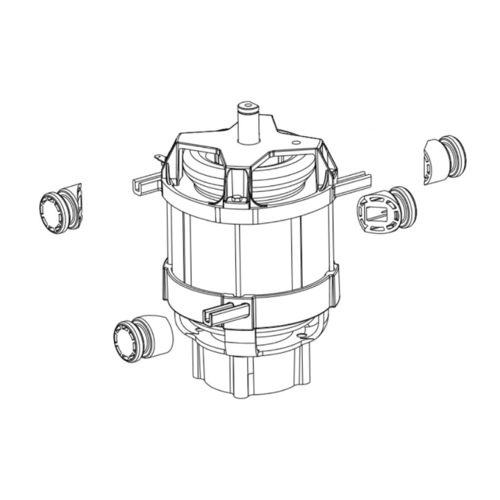 MOTOR 2,1KW50HZ i gruppen  hos Gräsklipparbutiken (5473738-01)