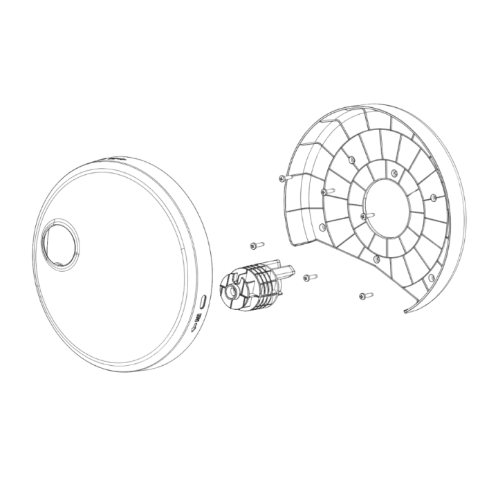 COVERS AND AXLE HOSE REEL i gruppen  hos Gräsklipparbutiken (5473788-01)