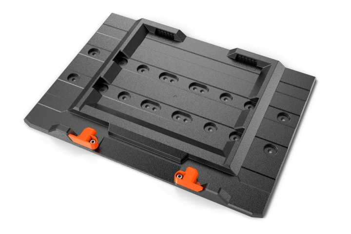 Husqvarna hylladapter för batteribox i gruppen Skog och Trädgårdsprodukter / Husqvarna Batteridrivna Trädgårdsmaskiner / Tillbehör batterimaskiner hos Gräsklipparbutiken (5475839-01)