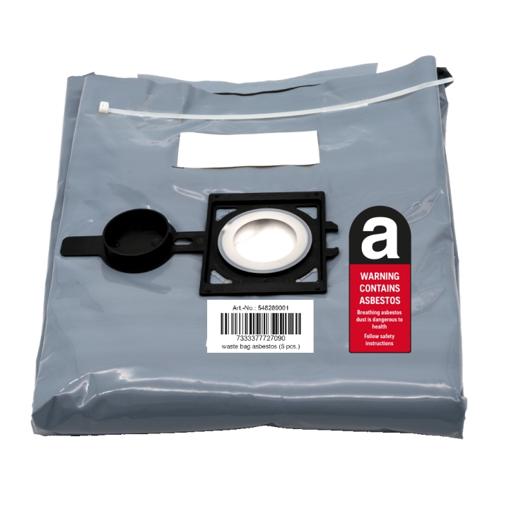 Waste bag asbestos | de35 5pcs i gruppen  hos Gräsklipparbutiken (5482890-01)