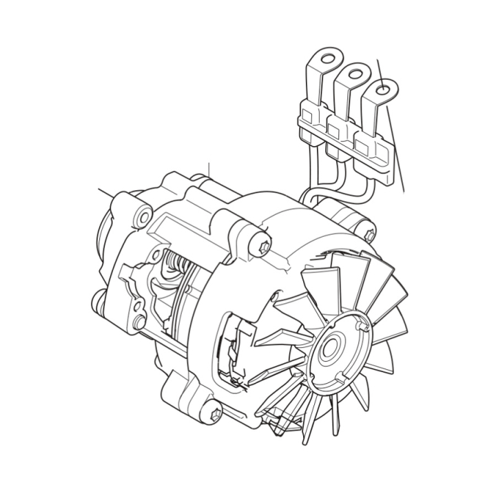 Motor kpl electric motor assembly i gruppen hos Gräsklipparbutiken (5485468-01)