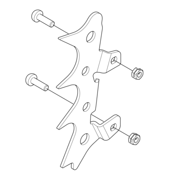 Barkstöd yttre 564XP/XPG i gruppen  hos Gräsklipparbutiken (5488196-01)