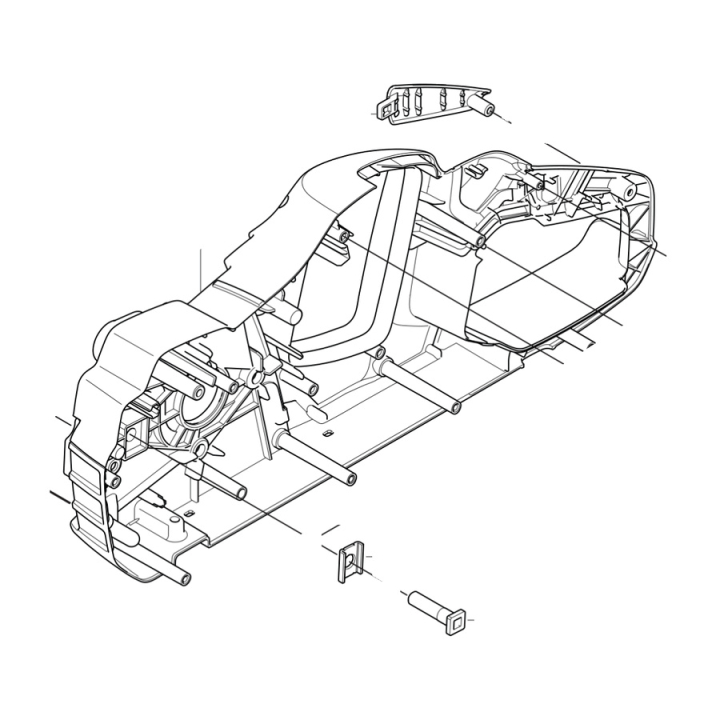 Chassi hyperion clutch side assy i gruppen hos Gräsklipparbutiken (5489269-01)