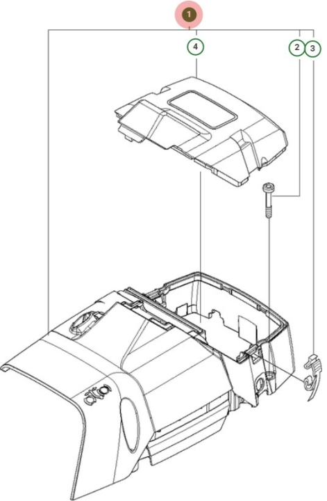 Cylinderkåpa Kpl i gruppen  hos Gräsklipparbutiken (5744582-02)