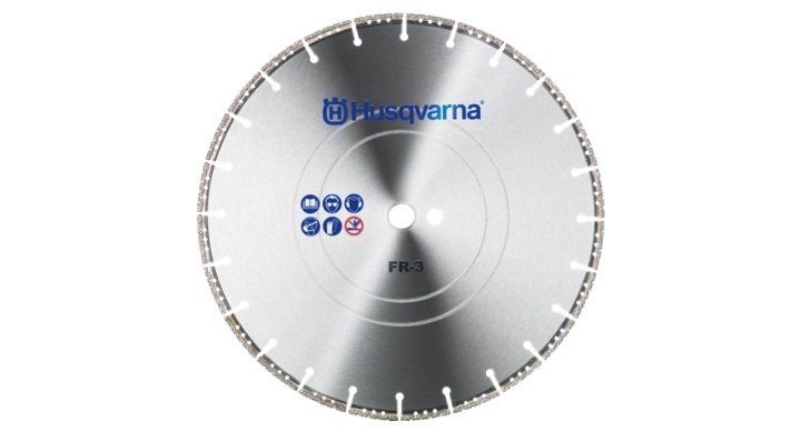 Husqvarna FR-3 Räddningsklinga 350x25,4 i gruppen Skog och Trädgårdsprodukter / Husqvarna Kapmaskiner / Tillbehör kapmaskiner hos Gräsklipparbutiken (5748540-01)