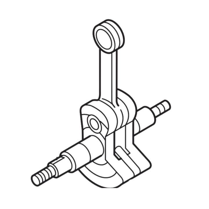 Crankshaft/Conn,Rod Assy i gruppen hos Gräsklipparbutiken (5753690-01)