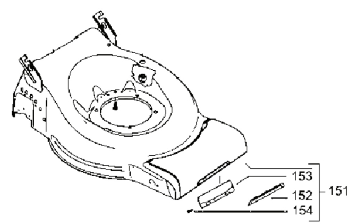 Framkåpa Kpl i gruppen  hos Gräsklipparbutiken (5755623-01)