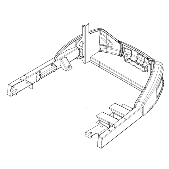 Motorbåge i gruppen Reservdelar Gräsklippare / Reservdelar Husqvarna Rider / Reservdelar Husqvarna P525D hos Gräsklipparbutiken (5757499-01)