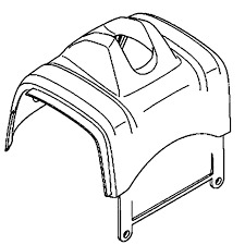 Cylinderkåpa 5758650-02 i gruppen hos Gräsklipparbutiken (5758650-02)