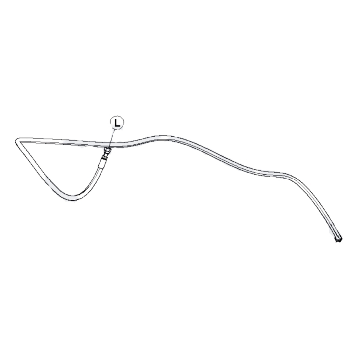 Hydraulslang i gruppen Reservdelar Gräsklippare / Reservdelar Husqvarna Rider / Reservdelar Husqvarna P525DX hos Gräsklipparbutiken (5758752-01)