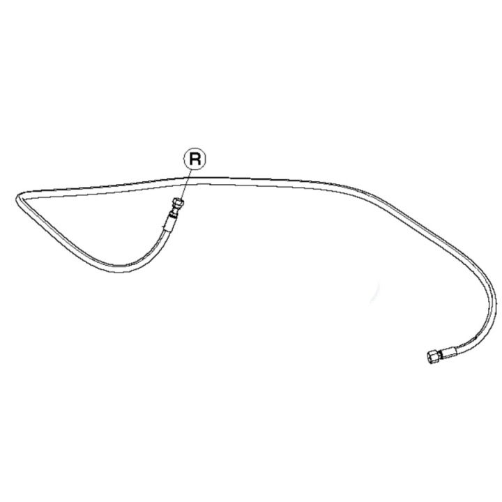 Hydraulslang i gruppen Reservdelar Gräsklippare / Reservdelar Husqvarna Rider / Reservdelar Husqvarna P525D hos Gräsklipparbutiken (5758753-02)